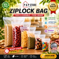 (100pcs) Zip Lock Plastic Bag Self Seal Clear Transparent Zipper Bag Ziplock Packaging Plastik 自封袋