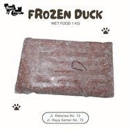 (Frozen Food) Makanan Anjing/Daging Bebek Anjing / Daging Bebek Frozen