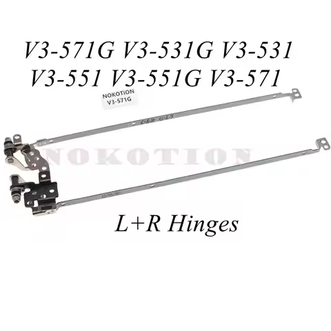Laptop LCD Hinges for ACER aspireV3 V3-571G V3-531G V3-531 V3-551 V3-551G V3-571 Q5WV1 AMON7000200 A