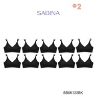 (แพ็ค 10 ชิ้น) Sabina เสื้อชั้นใน รุ่น Soft Collection รหัส SBXK122 สีดำ