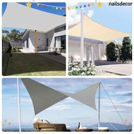 NAILSDECOR Sun Shade Sail, Sun Protection Water-proof Shade Cover, Upgrade Heavy Duty UV Block Quadr