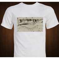 Beethoven Manuscript-9Th Symphony-Unique Classical Music Score 100% Cotton Men T-Shirt Aldult