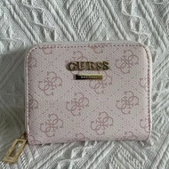 [Ready Stock] Guess Short Zip Wallet Woman Bag With Gift Box
