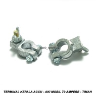 SUPER MURAH Terminal Kepala Accu - Aki Mobil 70 Ampere - Timah