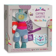 法國 Moulin Roty 喬麗絲 Luc & Lea 安撫奶嘴、安撫娃娃禮盒組