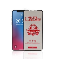Tempered GLASS MATTE PRIVACY CERAMIC NANO ANTI SPY For SAMSUNG A01 A01 CORE A5 2017 A70 A70S A80 A90