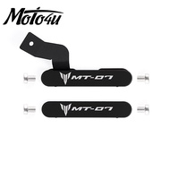 Motorcycle Footrest Cover Passenger Footpeg Removal Delete Kit For YAMAHA MT07 FZ07 2014 2015 2016 2