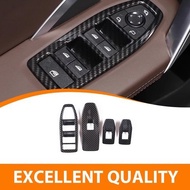 Car Door Window Lift Switch Button Panel Cover 4pcs For BMW X1 / iX1 2023-2025