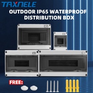 Outdoor Waterproof Electrical Distribution Box HT IP65 5 8 12 15 18 Ways Plastic Junction Box