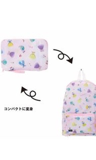‼️日本Disney 公主裙 密集式可收納背包‼️半價最後一件