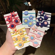 CHILDREN'S CHARACTER HAIR TIE 4-SET IMPORTED CHARACTER ICON H501 CHILDREN'S RAM TIE CHARACTER MOTIF 