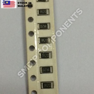 10PCS Taiwan-Grade 1.2R ±1%, 1206 SMD Resistor (1R20)