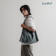 plain-me FUMBLE Park Fan Suede Leather Handle Shoulder Bag Side Backpack [FMB99234-261]