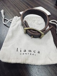 全新香港Lianca Central 真皮手環 附袋子