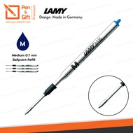 LAMY ไส้ปากกาลูกลื่น ลามี่ M16 หัว M 0.7 มม. หมึกดำ  น้ำเงิน  แดง ของแท้ 100 % - LAMY M16 Ballpoint Pen Refill Medium Point  M 0.7 mm Black  Blue  Red Ink [ปากกาสลักชื่อ ของขวัญ Pen&amp;Gift Premium]