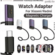 Watch Charging Adapter For Xiaomi/Redmi Type C Femal to Smart Band Magnetic Charger Converter with I