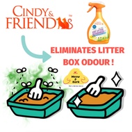 CINDY & FRIEND Cat Litter Deodorizer Spray/ Cleaner Spray Anti-Marking Cat Dog Stain Odour Removers 