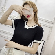 Butterfly Knot Coloured modern dress women t-shirts