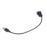 BT Light Weight USB2 0 to 7+6 13Pin Slimlines  Cable Drive Data Transfer Cord
