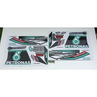 STICKER COVER SET PETRONAS SEPANG RACING TEAM EDITION YAMAHA  LC135 V6  (75)