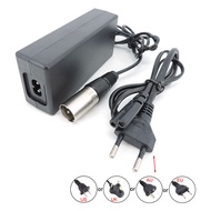 36V 42V 2A 60W AC to DC 5.5 3PIN XLR plug power supply adapter Charger Lithium Li-ion Li-poly For El
