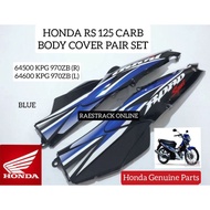 HONDA RS 125 CARB BODY COVER BLUE