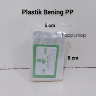PP Clear Plastic 5 cm x 8 cm