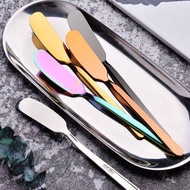 cutlery set ▼Nordic wind butter knife sano sauce 34 stainless steel oil knife cream dessert knife jam knife western tabl