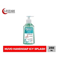 Nuvo Handsoap Pump 250ml Icy Splash - Nuvo Handwash Pump 250ml Icy Splash - Blue