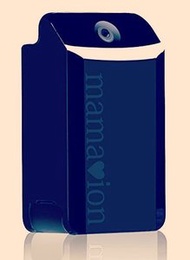 mama ion - 日本製造 MAMAION 超輕量隨身型空氣清淨機 - 藍色