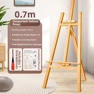 SHANGJIA | Student Portable Easel Adjustable Wooden Art Easel for Drawing and Painting
