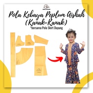 [KANAK-KANAK] POLA KEBAYA PEPLUM AISHAH AWIE MANIK