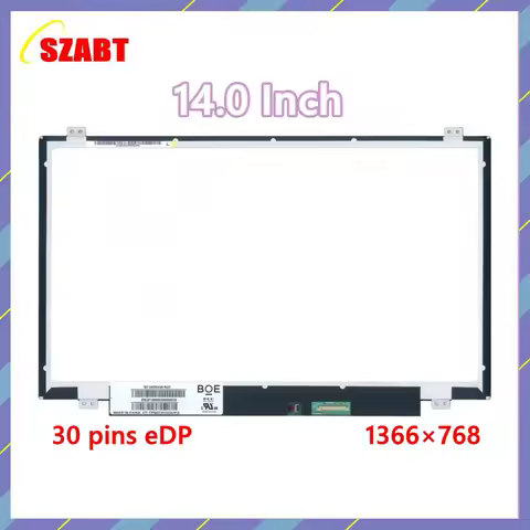Original 14" Inch Replacement NT140WHM-N31 N41 LED Screen LCD Display NT140WHM N31 N41 Laptop LCD Pa