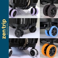 8pcs Luggage Wheels Cover Protector Silicone non-slip Travel Suitcase Accessories Luggage wheels Tra