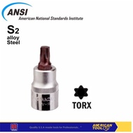 1/2" Dr Torx Bit Socket T40 X 55Mm American Tool 8958001