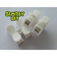 1pcs 2Pins Spring Connector Wire Connector CH-2 Reusable Terminal Block 2P 2Pin CH2