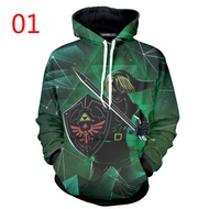 The Legend of Zelda Hoodie 3DPrint Sweater Outerwear