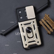 Case Infinix Note 30 Infinix Note 30 Pro Case Robot Slide Kamera Protect Ringstand