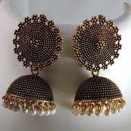 Traditional Round Top Indian Jhumka Earring (Ready Stock in Malaysia. Next day delivery)