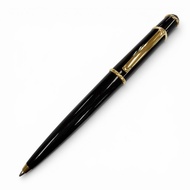 全新 ▼CartierDiabolo de Cartier 藍色寶石旋轉原子筆，黑色和金色，德國製造，男士，書寫測試。