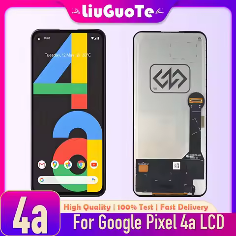 TFT LCD 5.81''For Google Pixel 4A 4G G025J LCD Display Touch Digitizer Screen 6.2' For Google Pixel 