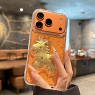 Gold Foil Epoxy Suitable for Apple 17 Mobile Phone 15promax1213 Immediately Rich 14 Apple 17pro Phon