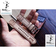 WATCH STRAP INCA CASIO AE1200/SEIKO5 GENUINE COW LEATHER COPPERClear. (GIVE FULL ACCESSORIES)