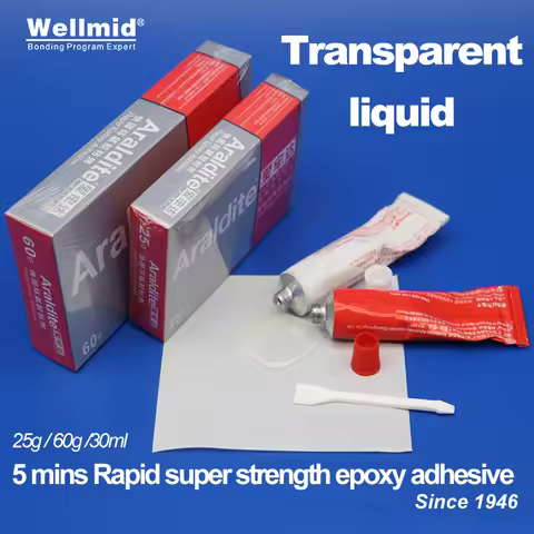ARALDITE 2K Epoxy adhesives DIY 90 mins Standard Super Strength Bonds all material Oil resistant 5 m