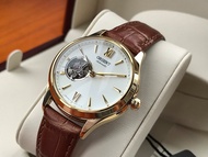 [TimeYourTime] Orient RA-AG0024S10B Elegant Automatic Semi-Skeleton Leather Analog Ladies' Watch RA-AG0024S