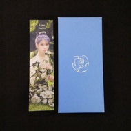 Bookmark OFFICIAL ALBUM IU LOVE POEM Flower