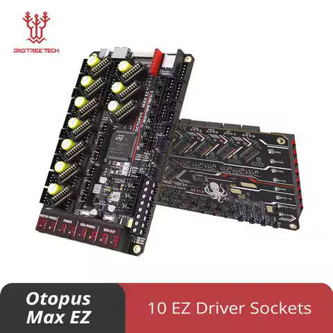 BIGTREETECH Octopus Max EZ V1.0 Motherboard 10 Drivers eFuse 550MHz Control Board for Voron CoreXY R