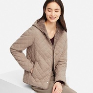 Áo trần trám lót lông cừu Uniqlo màu Beige - Nội địa Nhật Bản