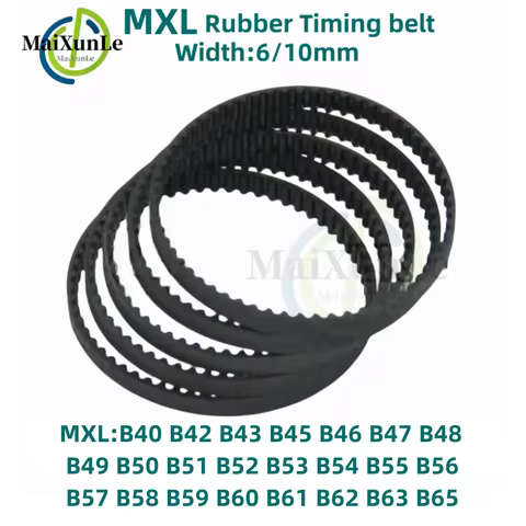 MXL Synchronous Timing belt B40 B42 B43 B45 B46 B47 B48 B49 B50 B51 B52 B53 B54 B55 B56 B57 B58 B59 