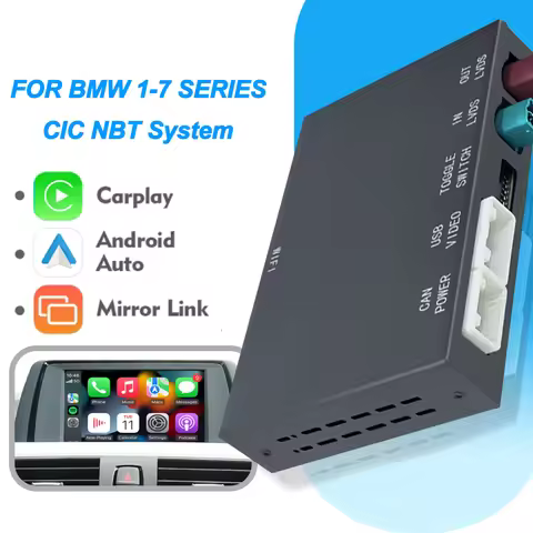 Wireless CarPlay Android For BMW NBT CIC System